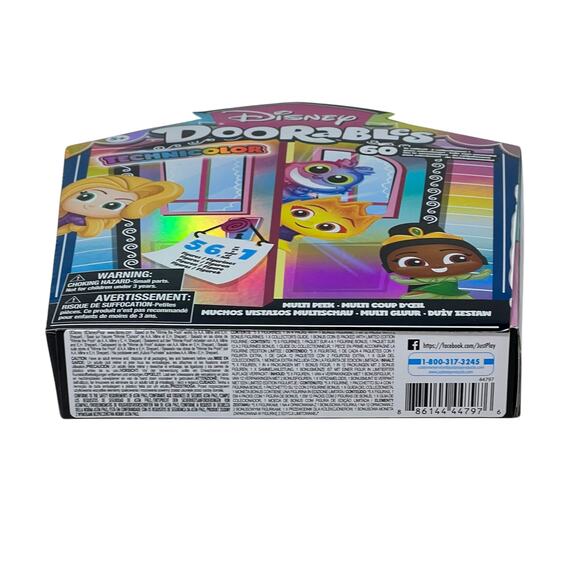 Disney Doorables Technicolor Takeover Multi Peek 5-7 Figures 1.5" NEW Sealed 5+ - Picture 4 of 6